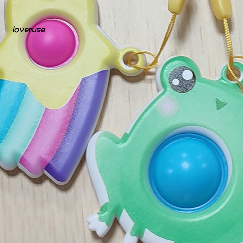 Đồ Chơi Thổi Bong Bóng Dạng Nhấn Mềm Giúp Giảm Căng Thẳng