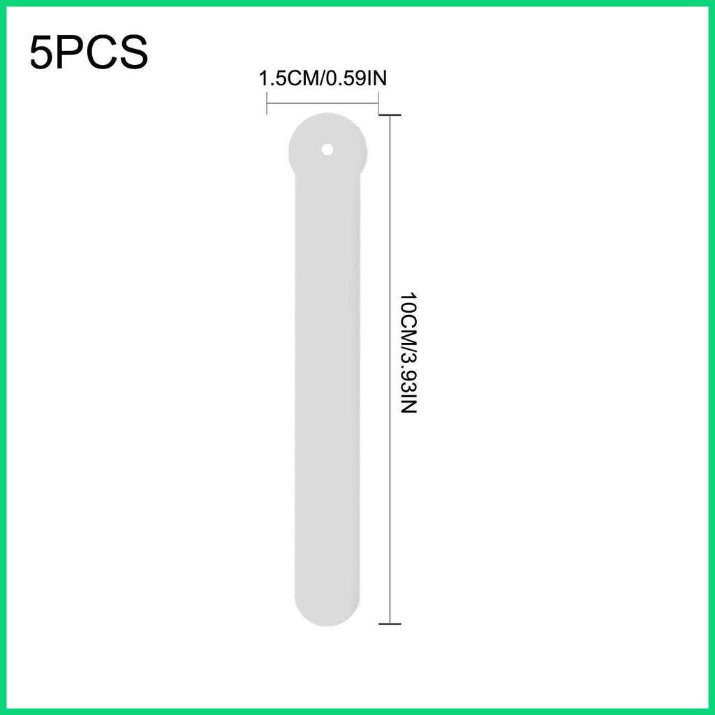 Set 5 Thanh Acrylic Cố Định Bông Tai Thiết Kế Cong Tiện Lợi Dễ Dùng