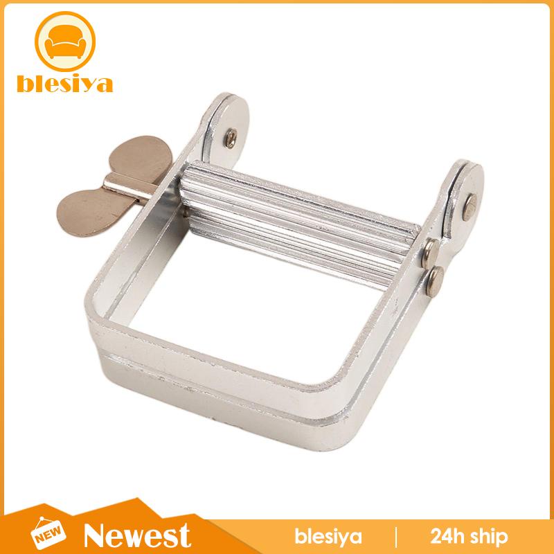 [Blesiya] Dụng Cụ Lăn Ép Kem Đánh Răng Di Động Bằng Kim Loại Cho Họa Sĩ Cà Chua