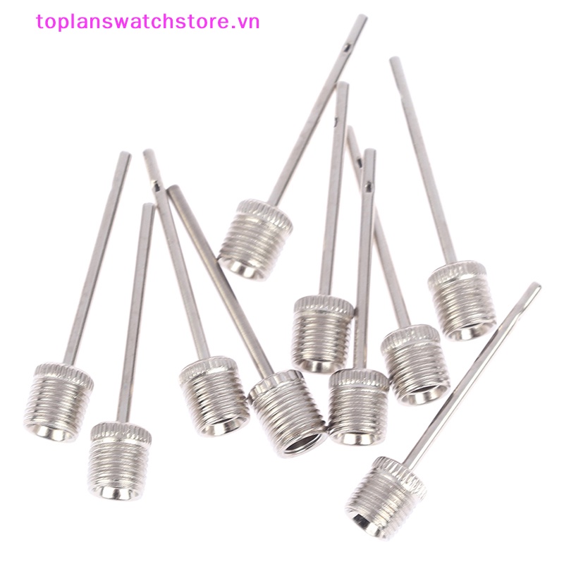 Set 10 Dụng Cụ Bơm Bóng Đá Bằng Thép Không Gỉ Tiện Dụng