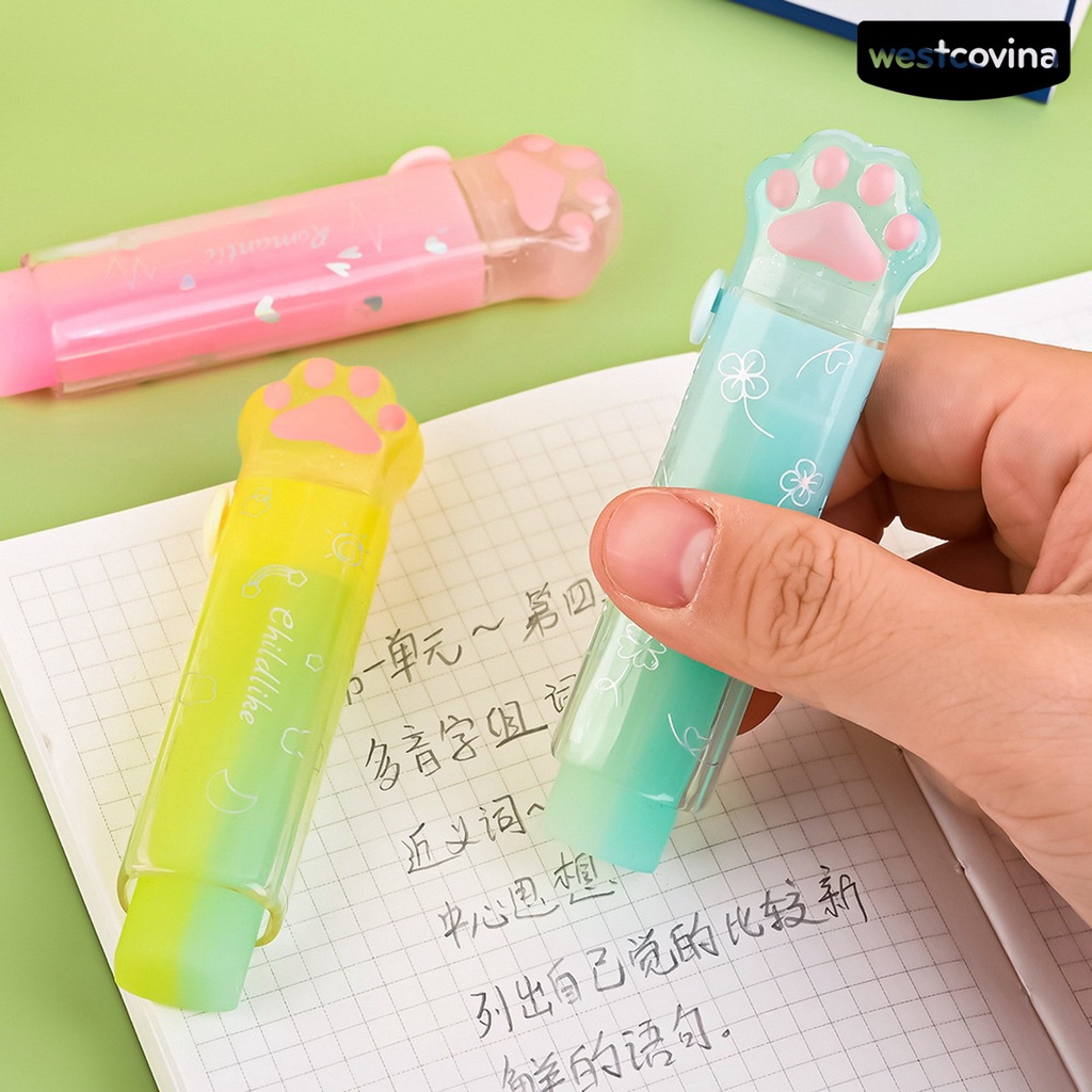 [COD]♪Gôm Tẩy Hình Móng Vuốt Mèo Không Dễ Vỡ Có Thể Điều Chỉnh Và Tái Sử Dụng