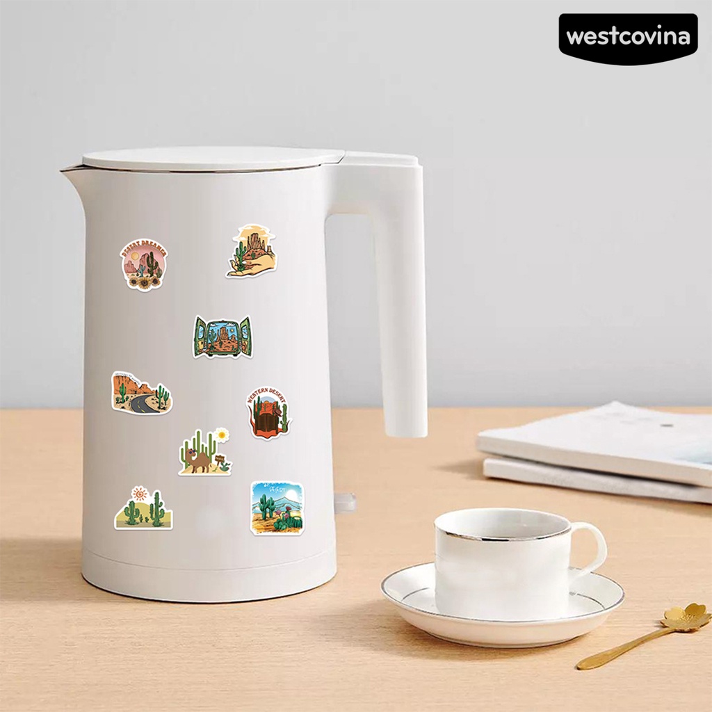 [COD]♪Bộ 50 Miếng Dán Chống Thấm Nước Tự Dính Trang Trí Sổ Tay