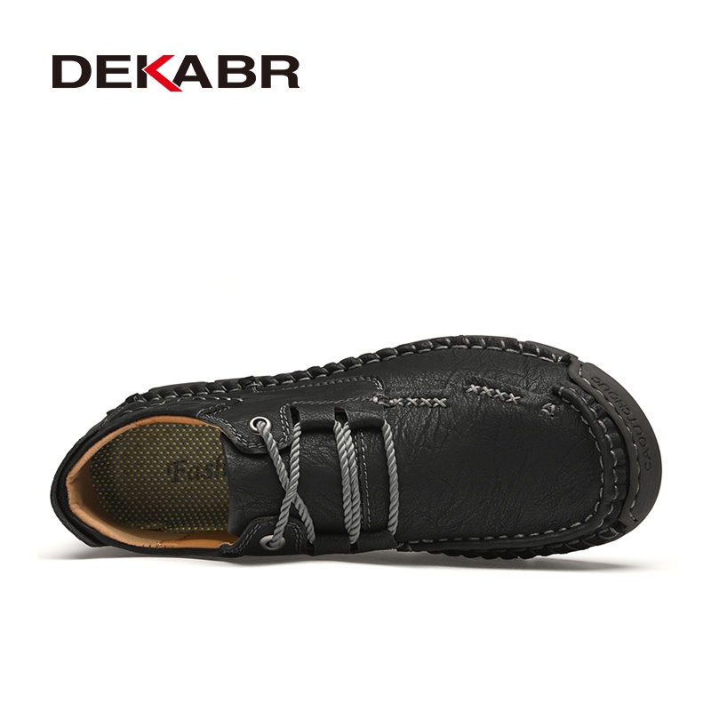 Giày Lười Da Pu Handmade Thời Trang Cho Nam