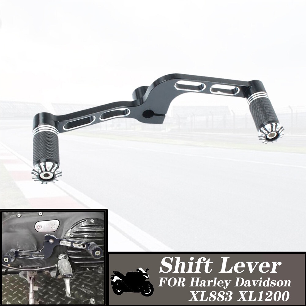 Bàn Đạp Chuyển Số CNC Cho Xe Mô Tô Harley Sportster XL883 XL1200 XL 883 1200 1200T Forty Eight