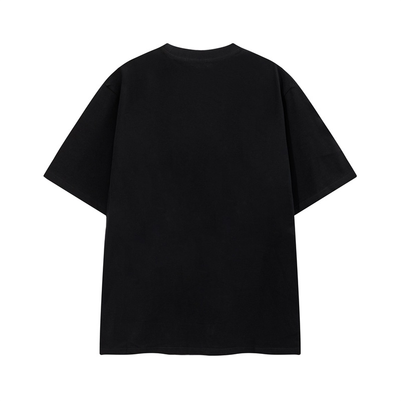 Ba Balenciag55-Áo Thun Tay Ngắn In Hình Gấu 3D Bằng Silicon Thời Trang