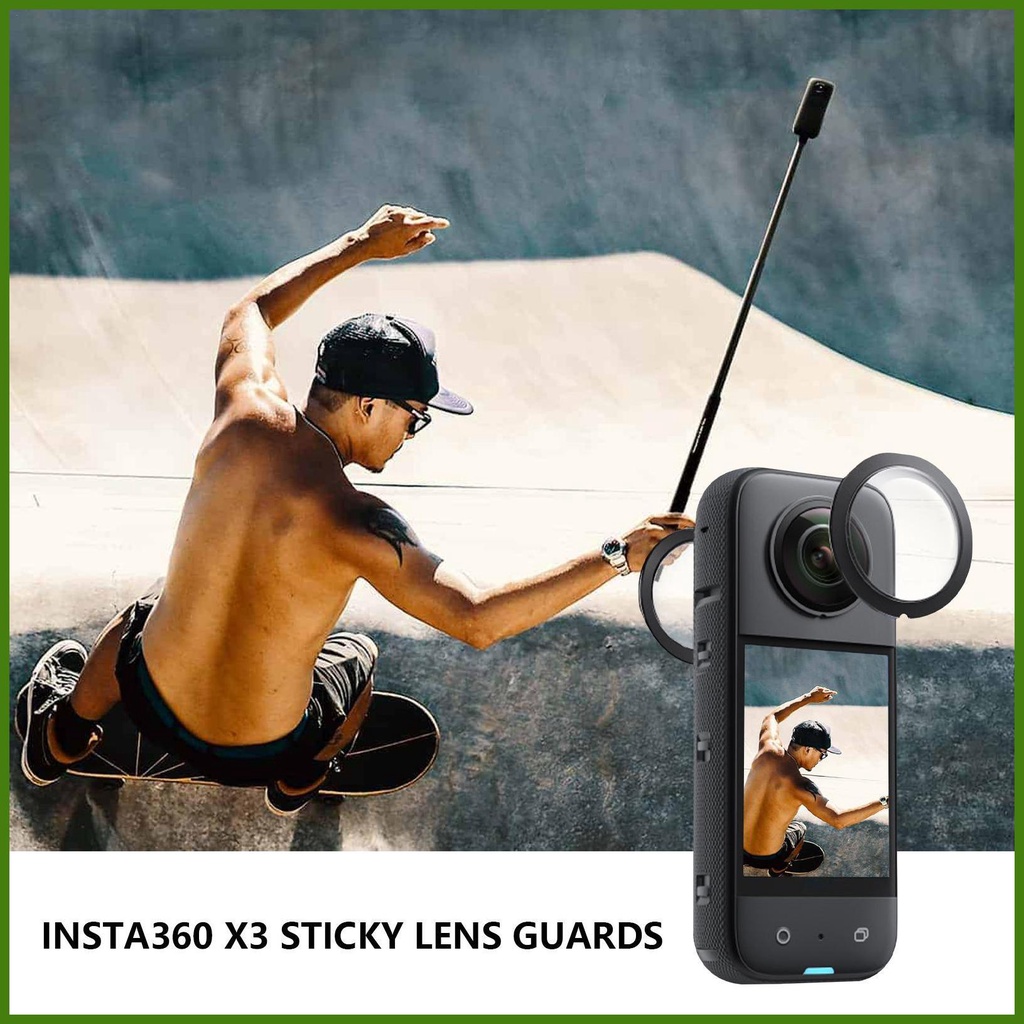 Miếng Dán Bảo Vệ Ống Kính Máy Ảnh Chống Thấm Nước Cho INSTA 360 X3