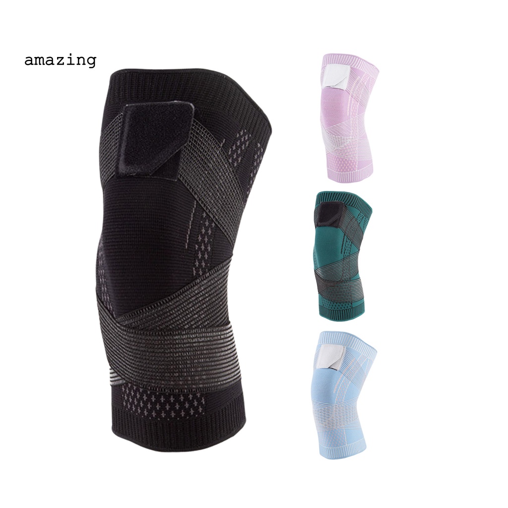 1 Miếng Đệm Bảo Vệ Đầu Gối Độ Co Giãn Cao Hỗ Trợ Chơi Thể Thao Dành Cho Nam Và Nữ