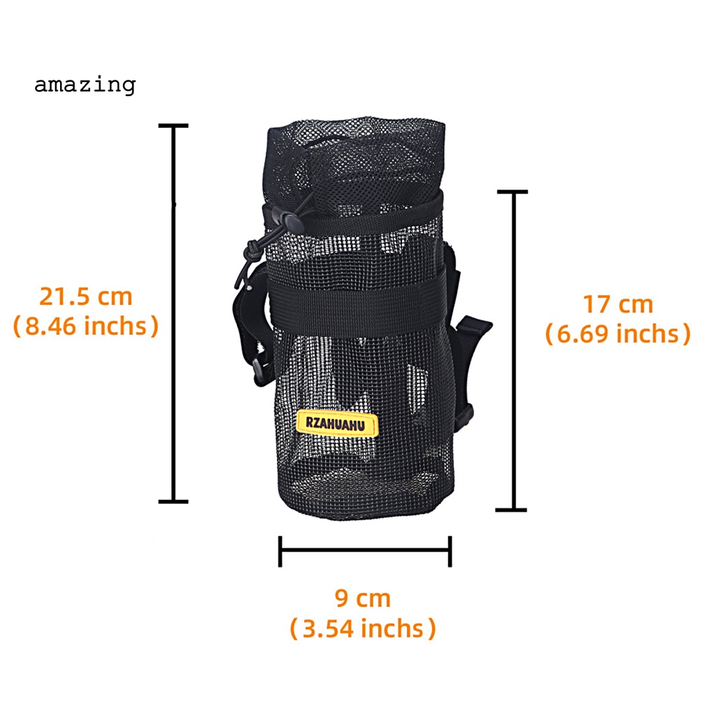 Túi Đựng Chai Nước Siêu Nhẹ Chống Va Chạm Gắn Tay Lái Xe Đạp Có Thể Tái Sử Dụng