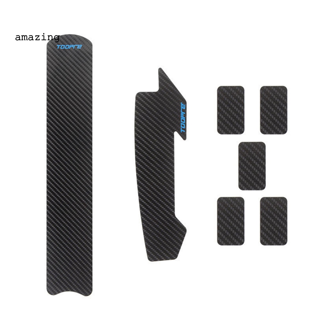 1 Bộ Miếng Dán Dây Xích Xe Đạp Bằng Da Giả Chống Trầy Xước Dễ Lắp Đặt