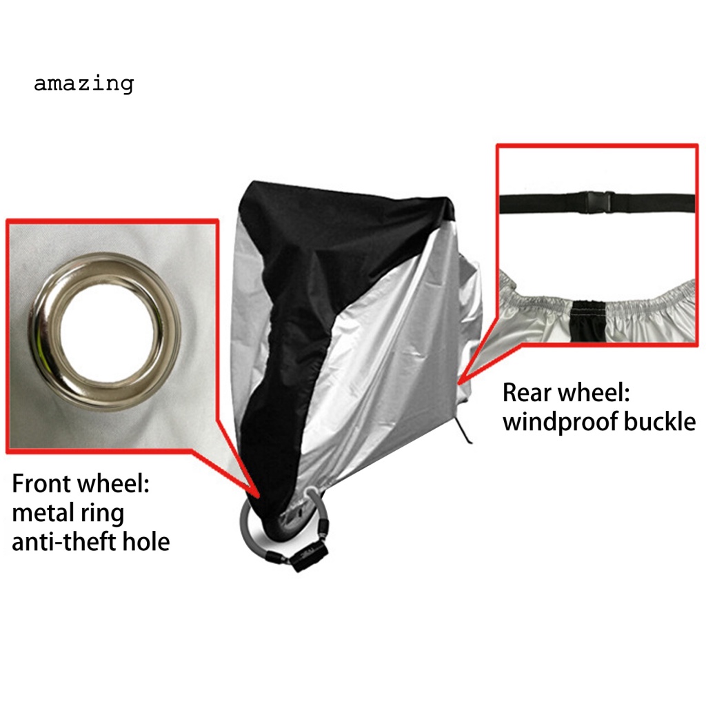 Vỏ Bọc Chống Rách Có Thể Tái Sử Dụng Cho Xe Đạp Ripstop