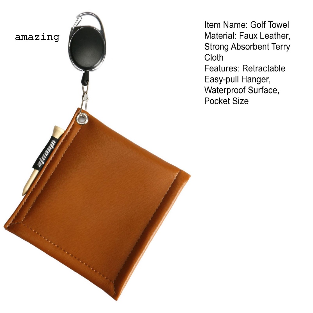 Dụng Cụ Vệ Sinh Gậy Đánh Golf Thiết Kế Lỗ Treo Tiện Dụng