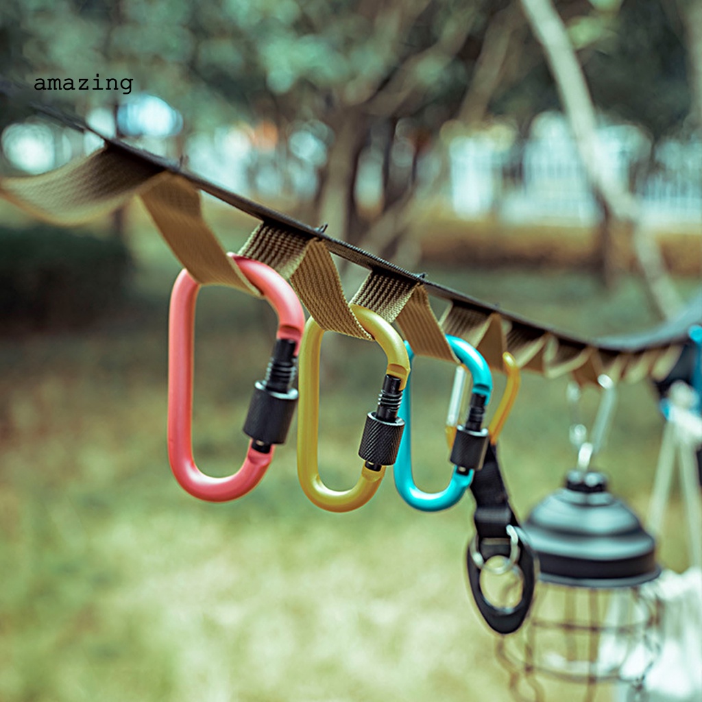 Dây Treo Quần Áo Chống Mài Mòn Có Thể Điều Chỉnh Dành Cho Cắm Trại Ngoài Trời