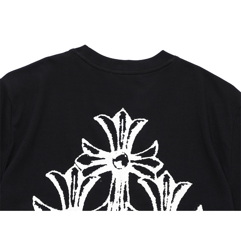 Áo Thun Tay Ngắn Cổ Tròn In Chữ Ch-rom88 Thời Trang Cho Cả Nam Và Nữ