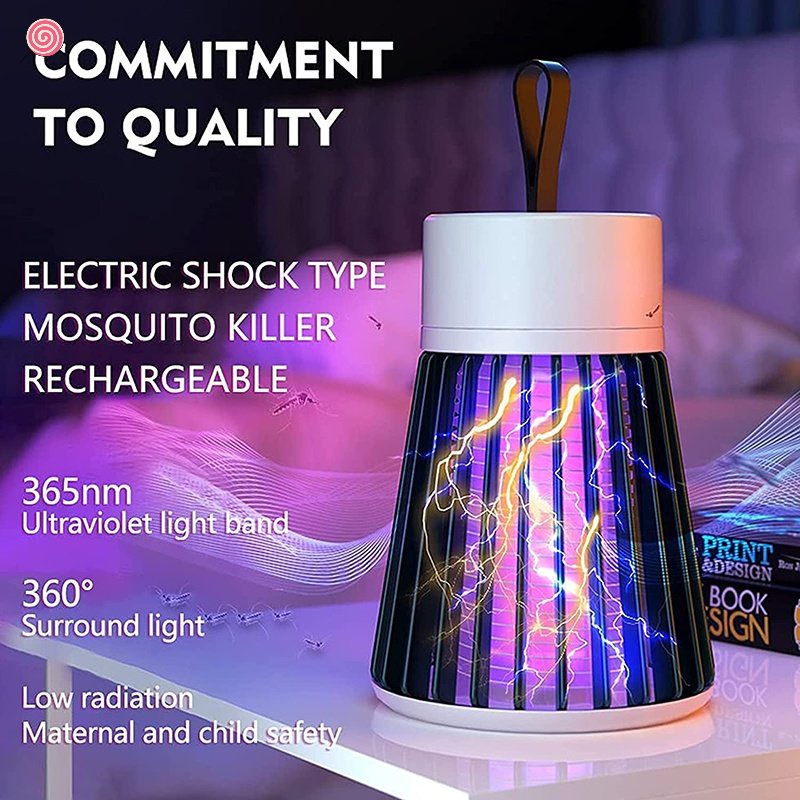 Máy Diệt Muỗi Xoay 360 Độ 2023 Chất Lượng Cao° Thiết Bị Diệt Muỗi / Côn Trùng Tia UV Siêu Mỏng Tiện Dụng Cho Gia Đình / Sân Vườn / Cắm Trại HSU