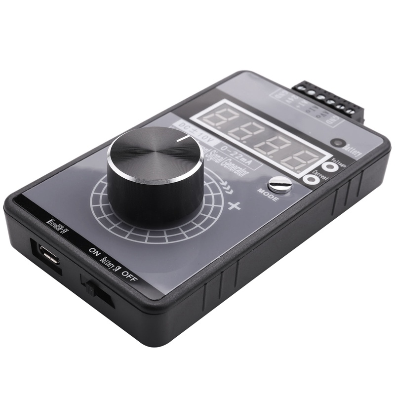 Bộ tạo tín hiệu điện áp dòng điện DC 0-10V 0 '4-20MA , Bộ mô phỏng tương tự cho PLC và gỡ lỗi bảng điều khiển, Bộ chuyển đổi tần số