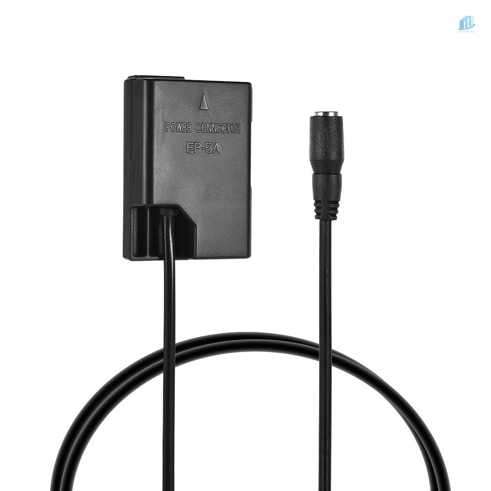 Đầu Nối Nguồn Điện Andoer EP-5A DC EN-EL14 4.0 * 17mm DC D3100 D3200 D3300 D3400 D3500 D5100 D5200 D5300 D5500