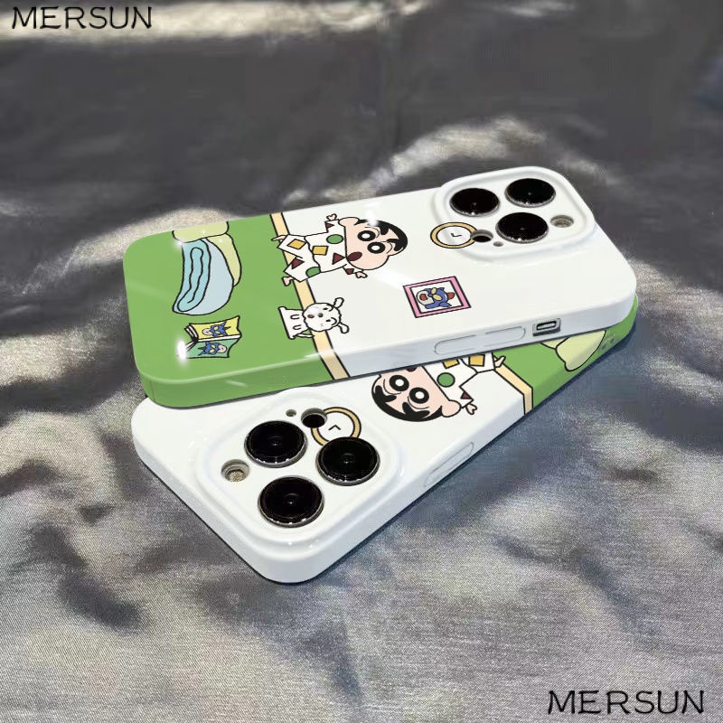Ốp Lưng Bé Shin Ngộ Nghĩnh Nhiều Mẫu Mã Cho Điện Thoại Iphone 11max14pro12 8p / 13xsmax 1RWV