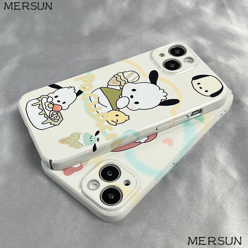 Ốp Điện Thoại Cứng In Hình Pacha Dog 11138 Và Kem Cho Iphone 14 7xs / pro12