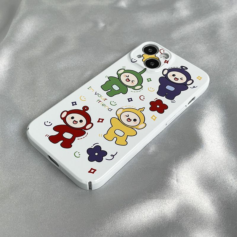 Ốp Điện Thoại Cứng Bảo Vệ Toàn Diện Cho Apple xs Teletubbies 714pro11 iPhone12 iphone13xr / 8 8RWB