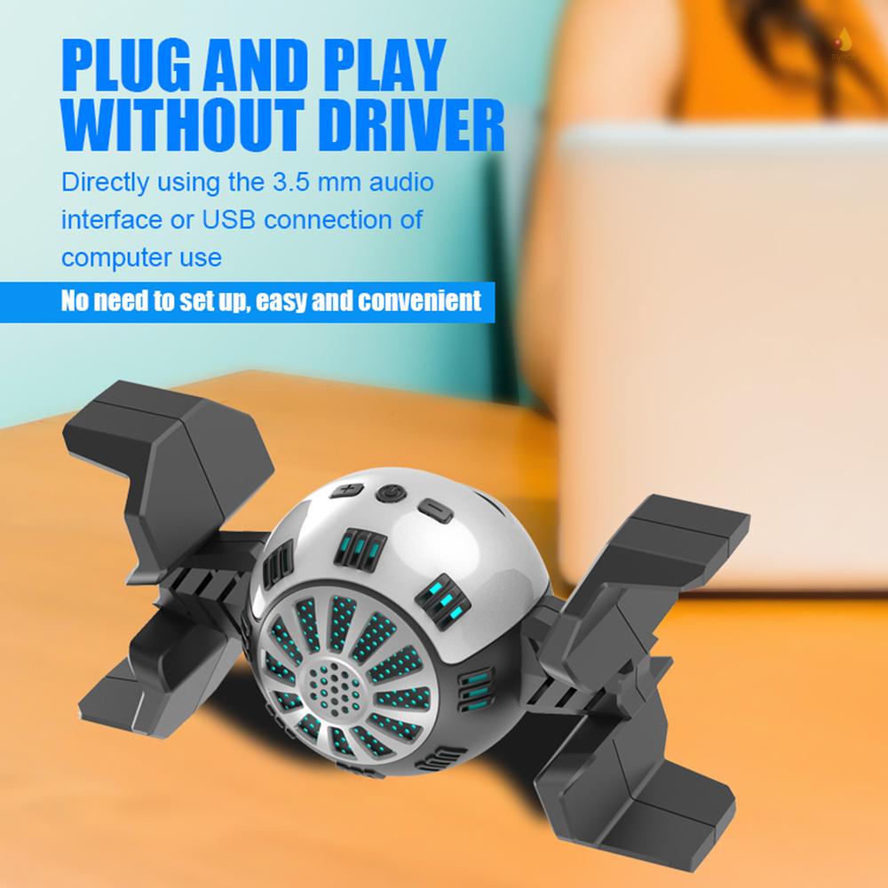 Micro Điện Tử Để Bàn Giao Diện Âm Thanh USB 3.5mm Cho Máy Tính Laptop PC iOS