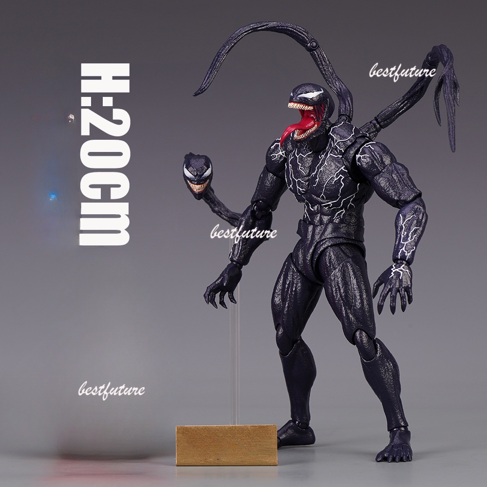 Mô Hình Nhân Vật Yamaguchi Marvel SHF Venom 2 Chân Thật