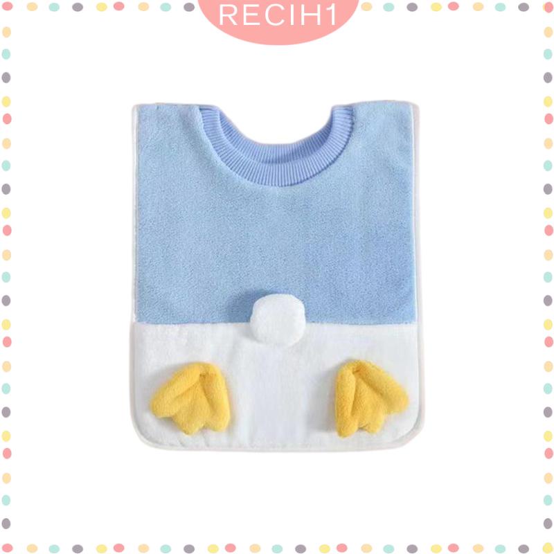 Tạp Dề Giữ Khô Đa Năng Có Thể Giặt Máy Dễ Thương Cho Bé