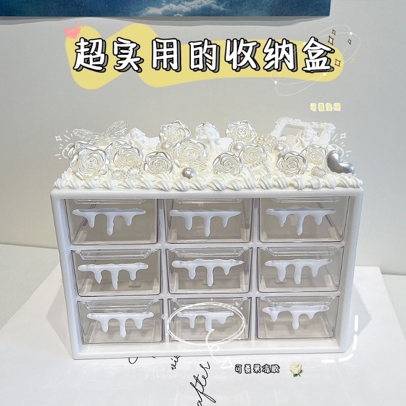 Hộp Đựng Đồ Dùng Để Bàn DIY Hình Kuromi Dễ Thương Sáng Tạo