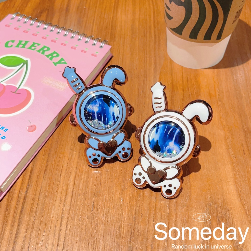 Ốp Điện Thoại Họa Tiết Chú Thỏ Có Túi Khí &amp; Trái Tim Kèm Giá Đỡ Nhẫn Cho iphone