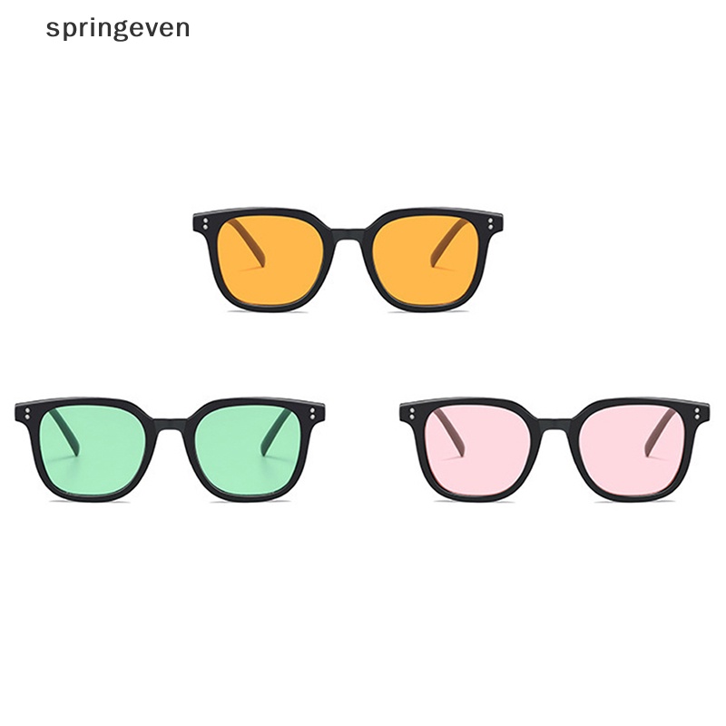 Kính Mát Gọng Vuông Nhỏ Phong Cách Hàn Quốc Cổ Điển Thời Trang Cho Nam Và Nữ