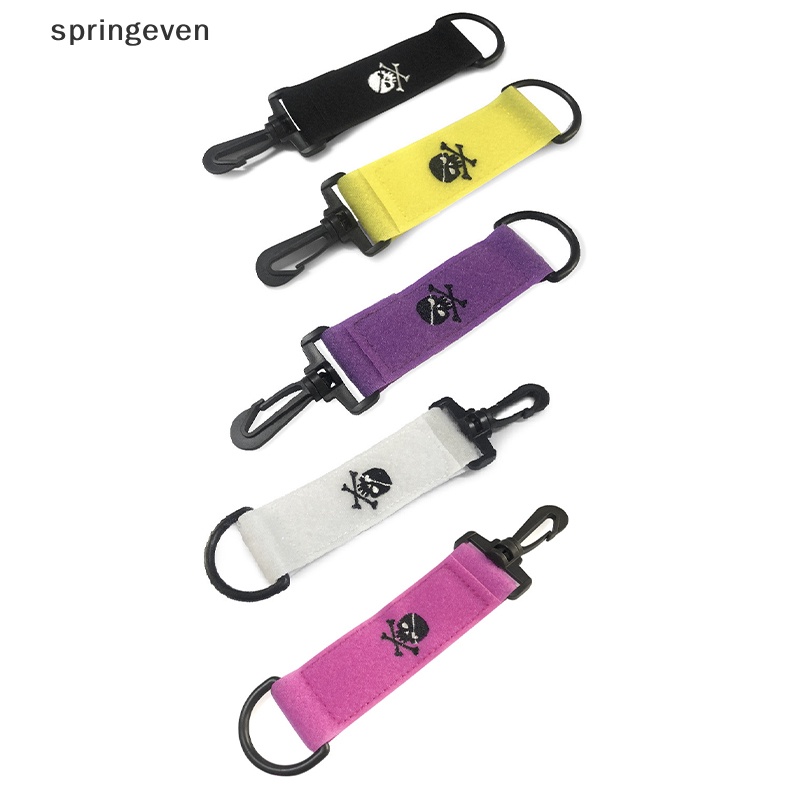 Springeven Khăn Lau Gậy Đánh Golf Bằng Polyester Hai Mặt Có Móc Treo Đa Ứng Dụng