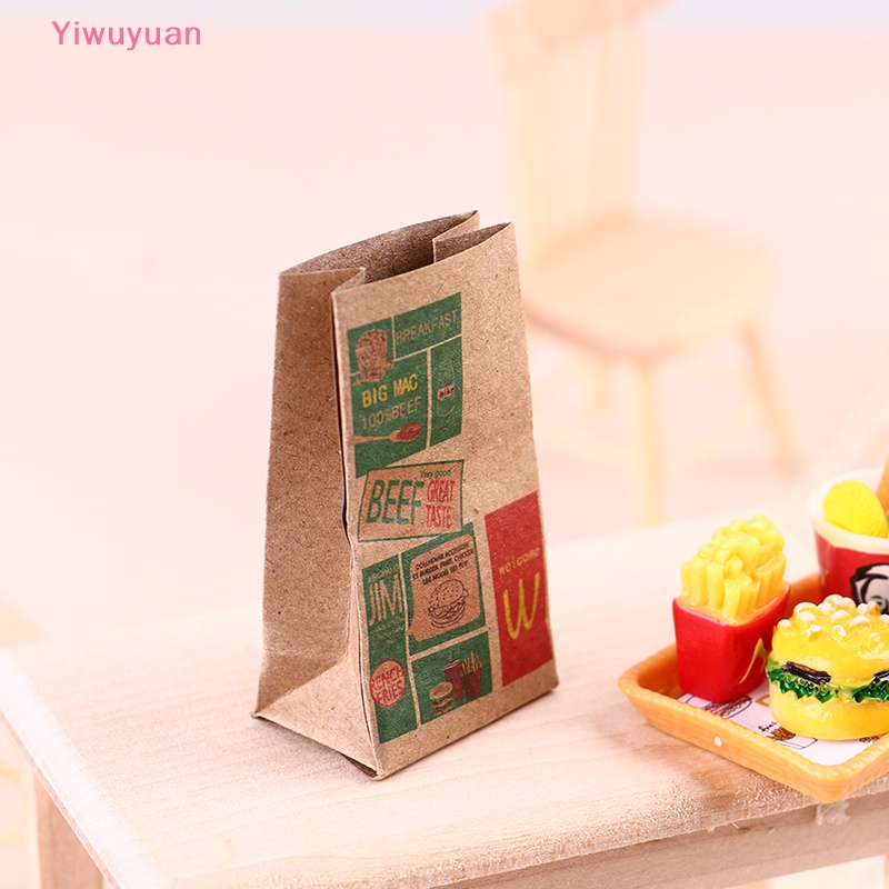 Xô Đựng Khoai Tây Chiên / Burger Mini Bo11 Cho Nhà Búp Bê