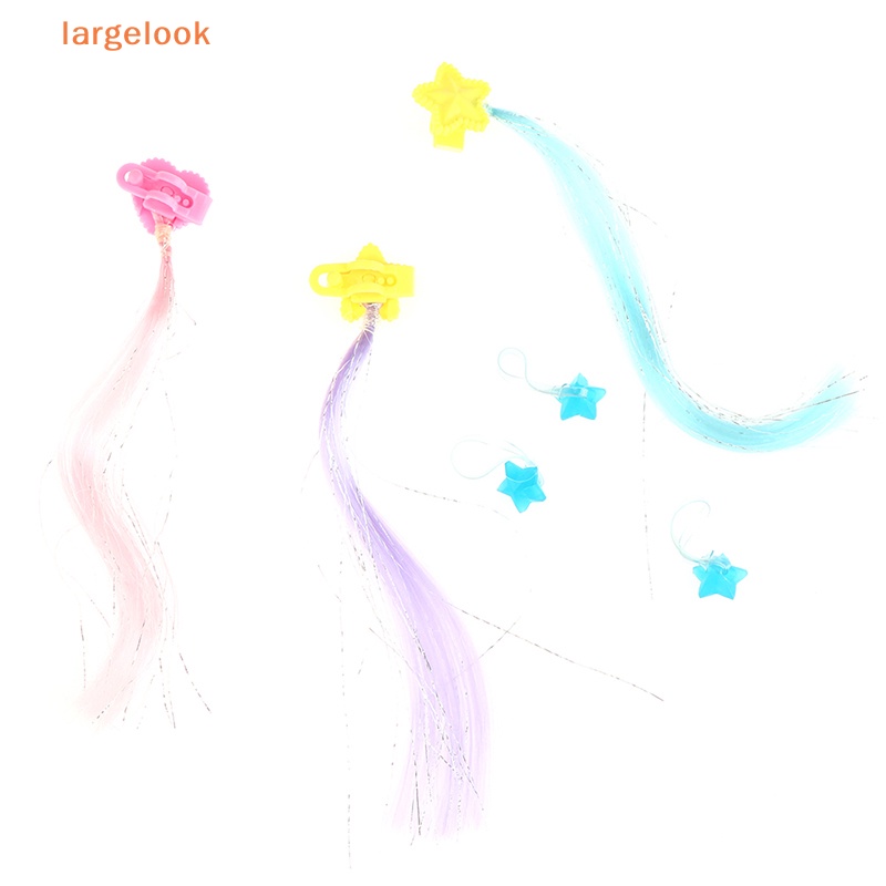 Set 2 Kẹp Tóc Mini Hình Búp Bê Xinh Xắn Cho Bé Gái