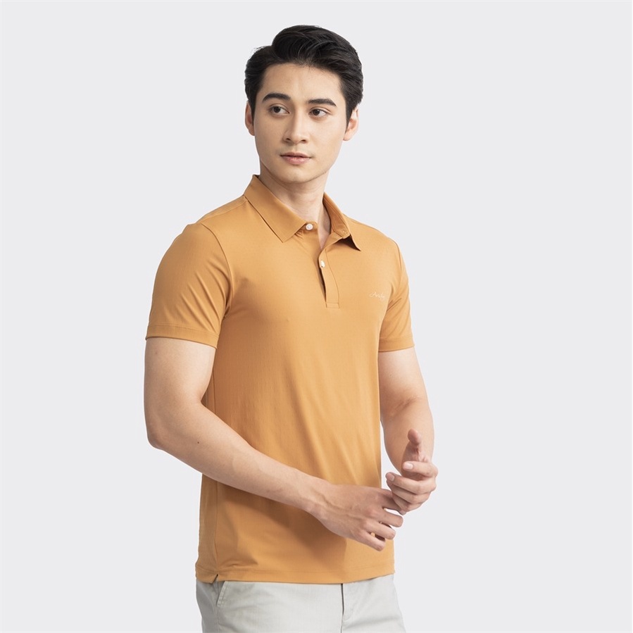 Áo polo ngắn tay ARISTINO phom Slim fit ôm vừa vặn, thiết kế basic nam tính, lịch sự -  APS098S3