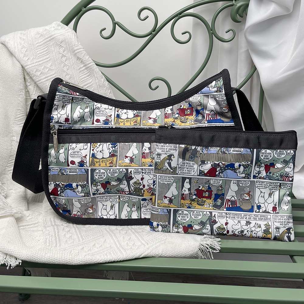 Lesportsac Túi Đeo Chéo Vai Họa Tiết Hoạt Hình Chống Thấm Nước Thời Trang Dành Cho Nữ 4319