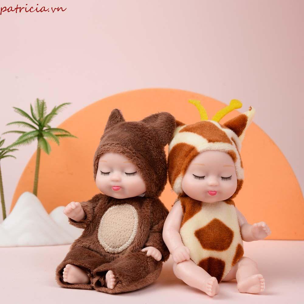Búp Bê Em Bé Ngủ Họa Tiết Hoạt Hình Nhiều Màu Sắc Dễ Thương DIY