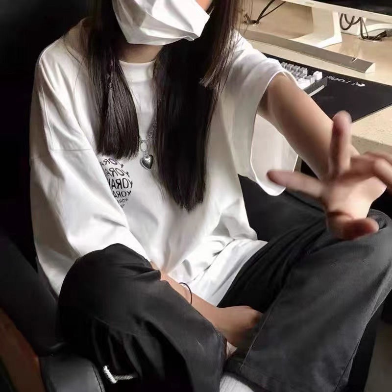 NRVP Áo Thun 100% Cotton Tay Ngắn Phong Cách Hàn Quốc Mới 2023