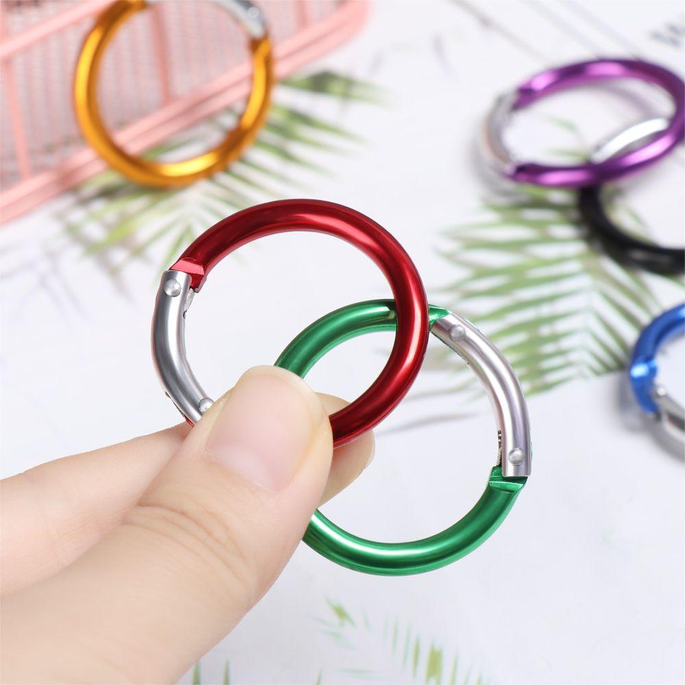 SHOUHOU Set 5 Móc Khóa Dây Đai Túi Xách Bằng Hợp Kim Nhôm