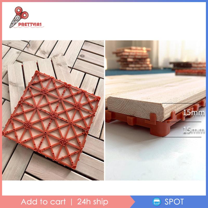 Khối Gỗ 29x29cm 29x29cm Lót Sàn Phòng Ngủ / Ban Công Trang Trí Nội Thất