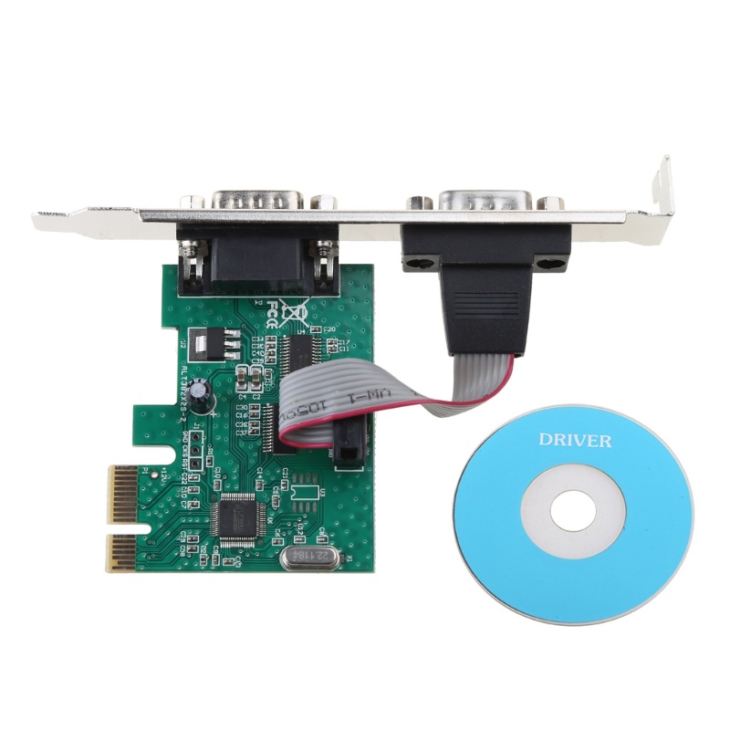 Thẻ Chuyển Đổi PCI-E Sang Hai Cổng DB9 RS232 2 Cổng LPT Cho Laptop Máy Tính