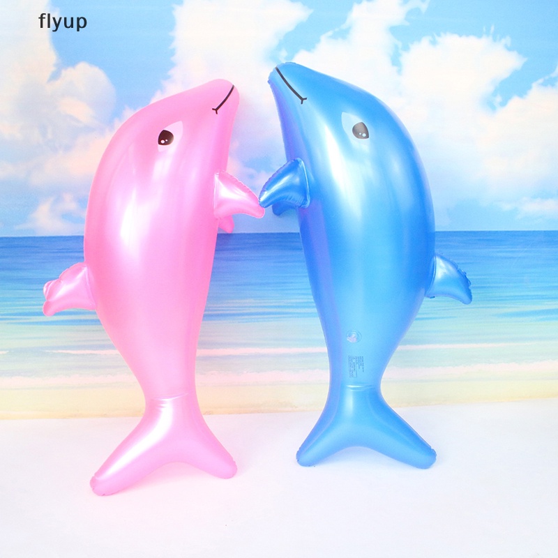 Phao Bơi Bơm Hơi 53cm Hình Cá Heo Dễ Thương Cho Bé