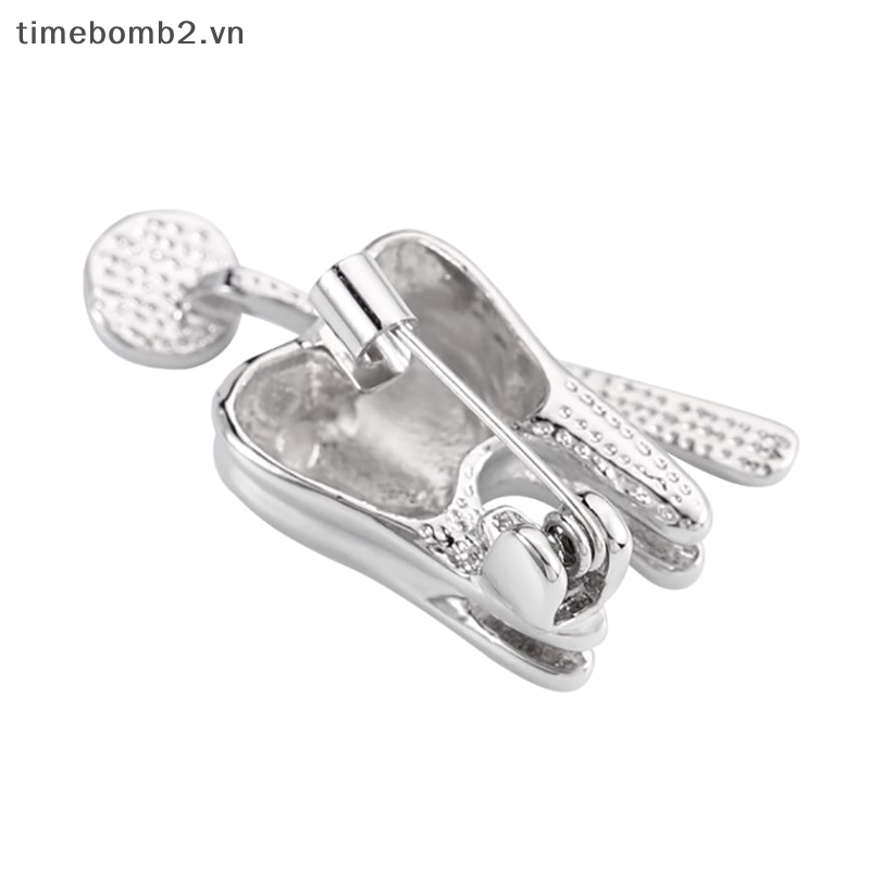 {Timebomb} Ghim Cài Cổ Áo Tráng Men Họa Tiết Hoạt Hình Bảo Vệ Răng Cho Học Sinh.