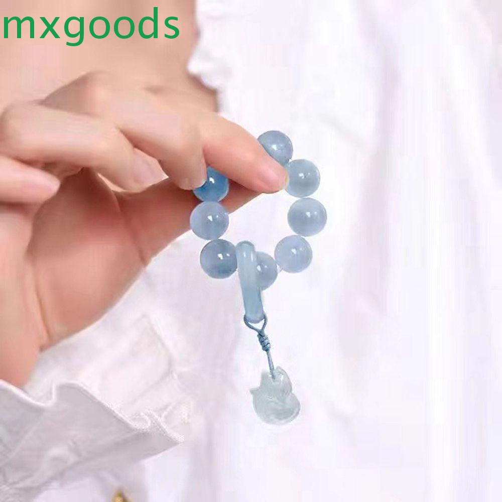 Mxgoods Vòng Đeo Tay Co Giãn Xỏ Hạt Tròn Đơn Giản Cá Tính Mùa Hè Có Thể Điều Chỉnh Cho Nữ
