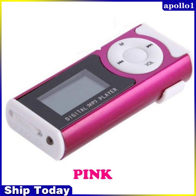 Máy Nghe Nhạc MP3 Màn Hình Lcd Hỗ Trợ Thẻ Nhớ Micro Tf Sd