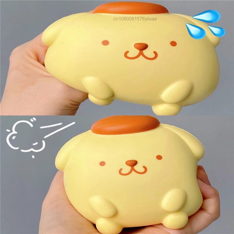 SANRIO Đồ Chơi Nắn Bóp Đàn Hồi Giảm Stress Hình Thỏ Đáng Yêu