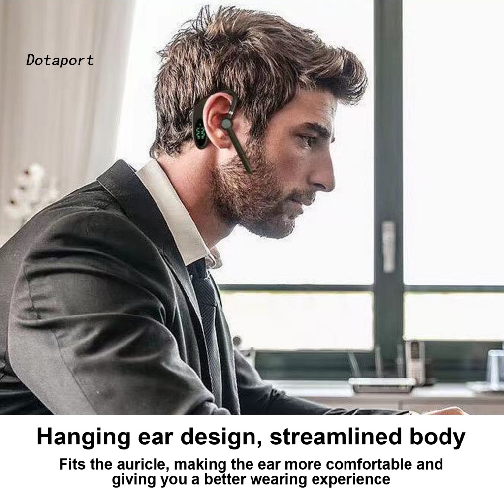 Tai nghe không dây KDDT-TL10 Móc Vành Tai Có Màn Hình LED Kỹ Thuật Số Kèm Mic Dùng Trong Thể Thao