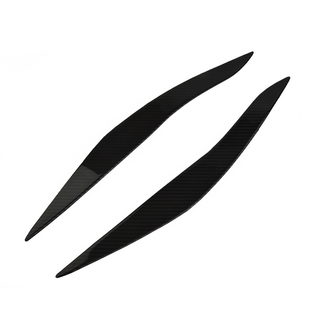 Miếng Dán Viền Đèn Pha Bằng Sợi Carbon Cho Xe Hơi BMW 5 Series F10 2010 2013