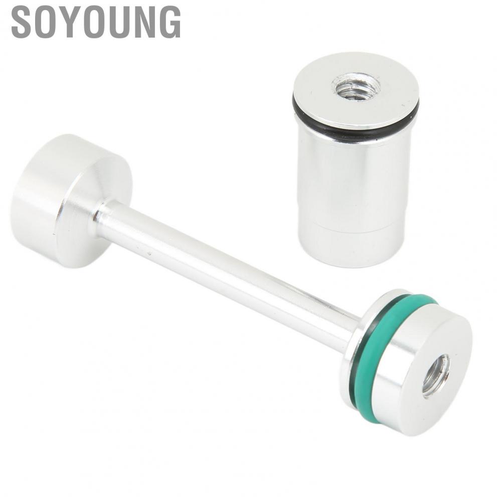 Soyoung Oil Restrictor Galley Plug Diverter Barbell Easy Installation High Temperature Resistant for Car