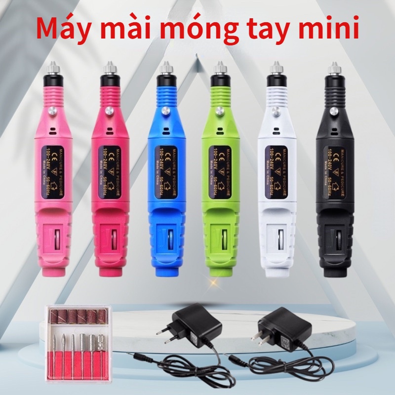 💅Máy Mài Móng Tay Cầm Tay Mini Mới Dụng Cụ Làm Móng Đặc Biệt Dành Cho Bé Gái
