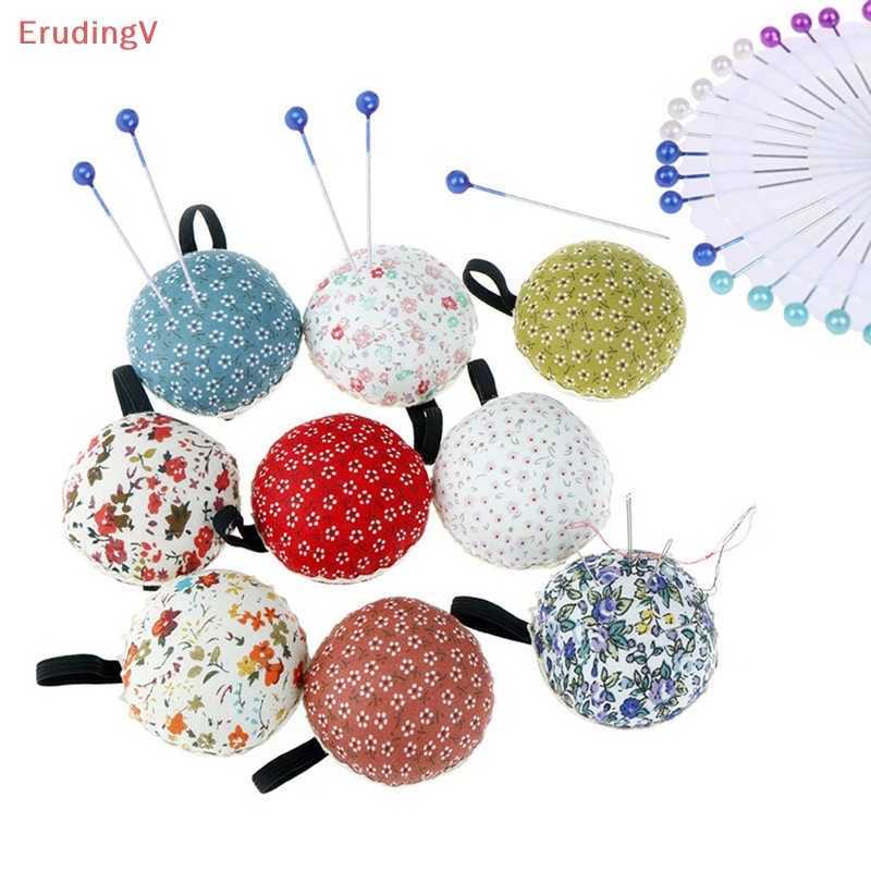 Bộ 40 Ghim Đầu Ngọc Trai Thẳng Dùng Trong May Vá