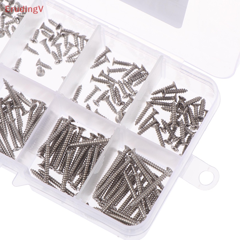 Bộ 250 Đinh Vít M2 Tự Cắt Chuyên Dụng Cho Chế Biến Gỗ